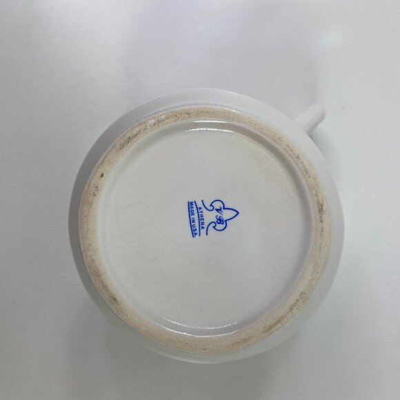 Vintage VB Athena Floral Shaving Mug Brush Holder & Soap Dish Set Vintage - Picture 10 of 16